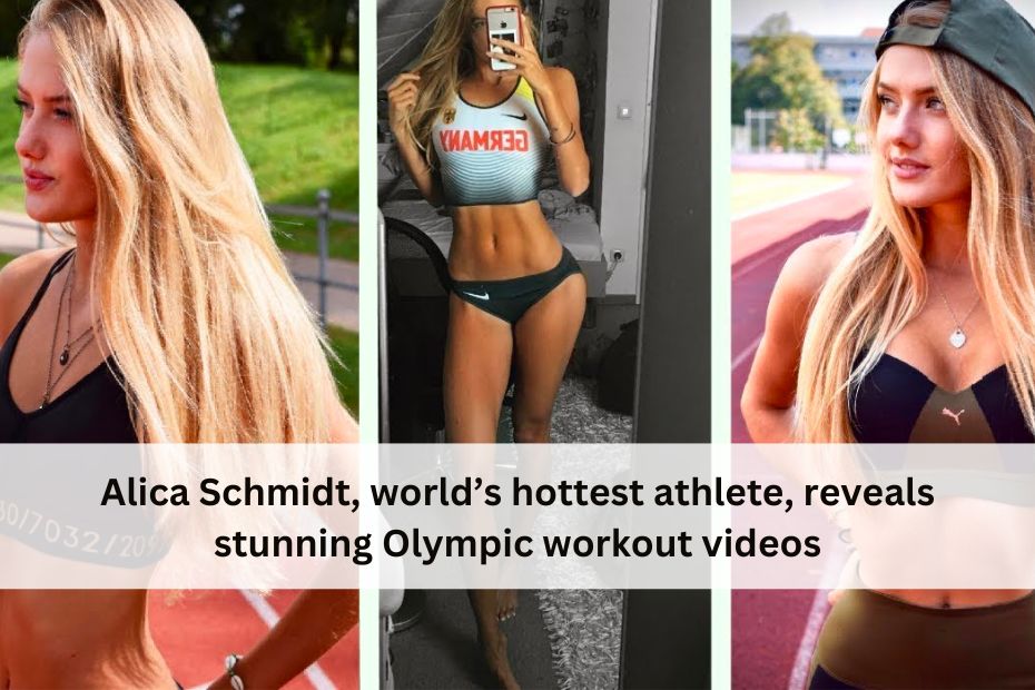 Alica Schmidt, world’s hottest athlete, reveals stunning Olympic workout videos